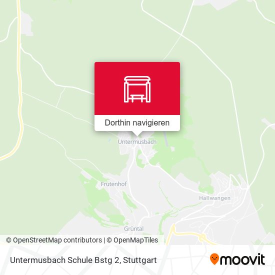 Untermusbach Schule Bstg 2 Karte