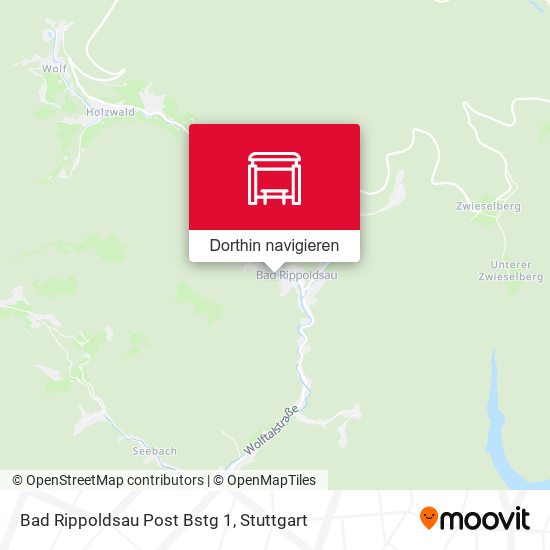 Bad Rippoldsau Post Bstg 1 Karte