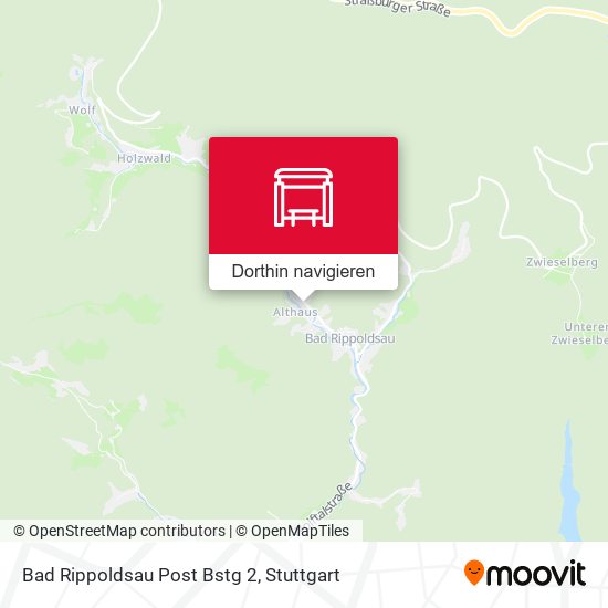 Bad Rippoldsau Post Bstg 2 Karte