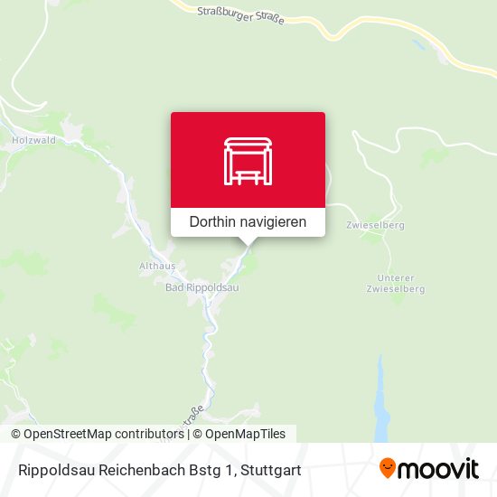 Rippoldsau Reichenbach Bstg 1 Karte