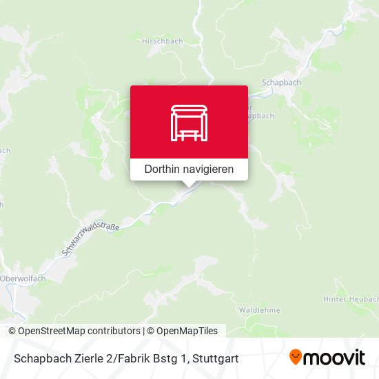 Schapbach Zierle 2 / Fabrik Bstg 1 Karte