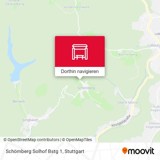 Schömberg Solhof Bstg 1 Karte