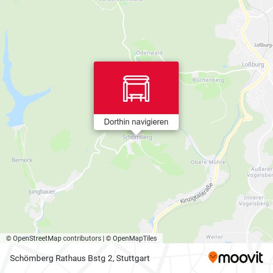 Schömberg Rathaus Bstg 2 Karte