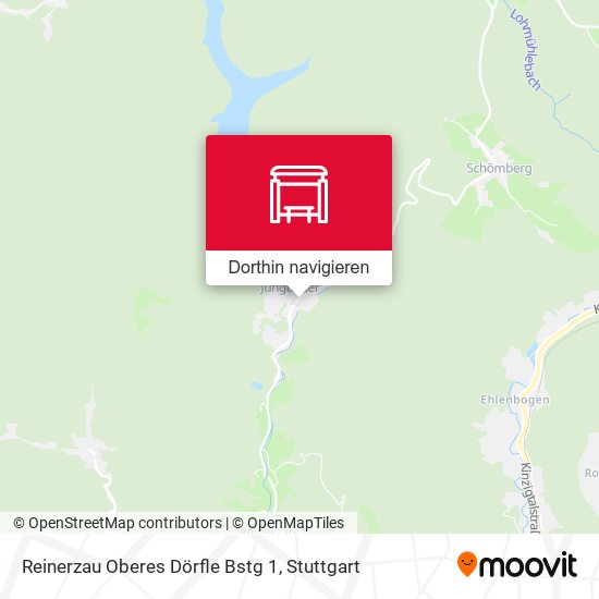 Reinerzau Oberes Dörfle Bstg 1 Karte