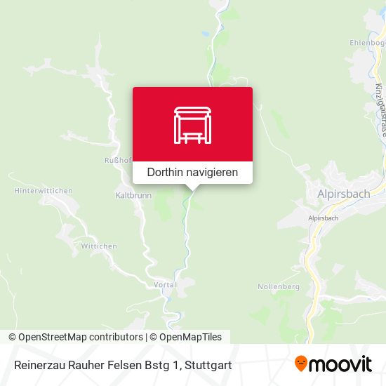 Reinerzau Rauher Felsen Bstg 1 Karte