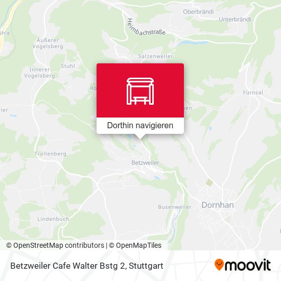 Betzweiler Cafe Walter Bstg 2 Karte