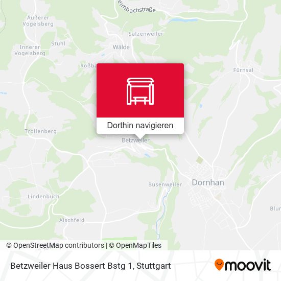 Betzweiler Haus Bossert Bstg 1 Karte