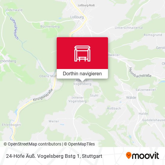 24-Höfe Äuß. Vogelsberg Bstg 1 Karte