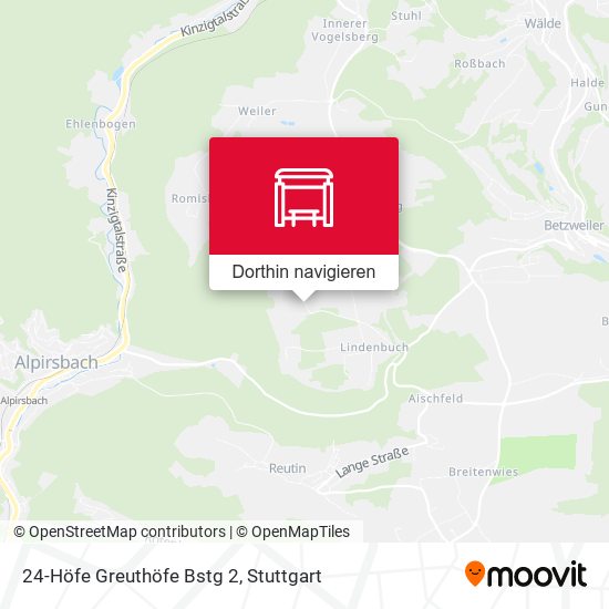 24-Höfe Greuthöfe Bstg 2 Karte