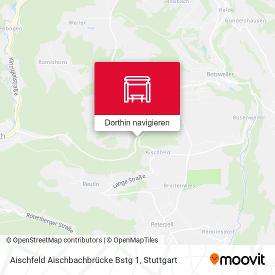 Aischfeld Aischbachbrücke Bstg 1 Karte