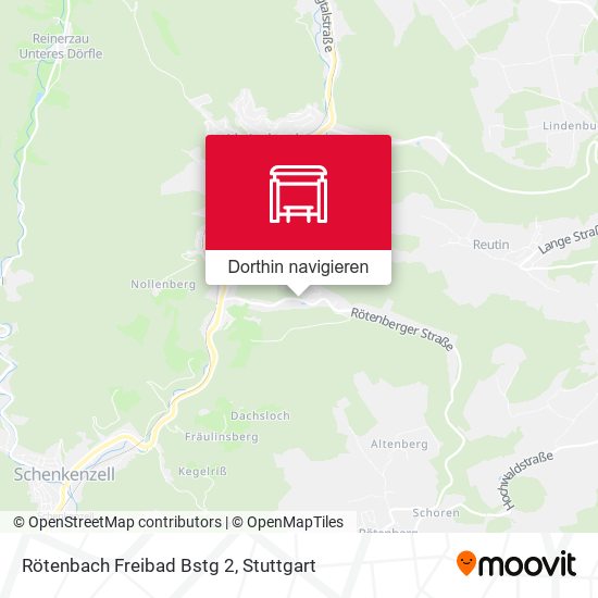 Rötenbach Freibad Bstg 2 Karte