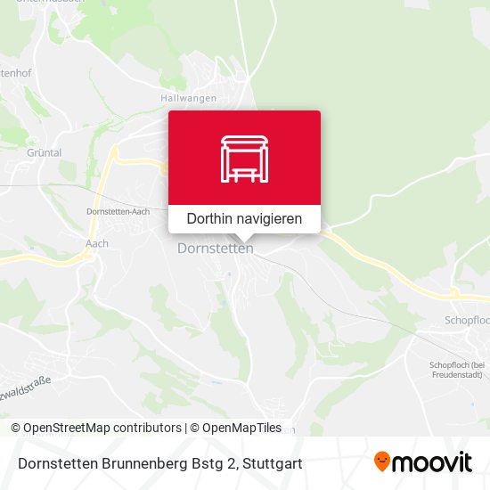 Dornstetten Brunnenberg Bstg 2 Karte