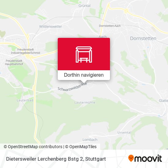 Dietersweiler Lerchenberg Bstg 2 Karte
