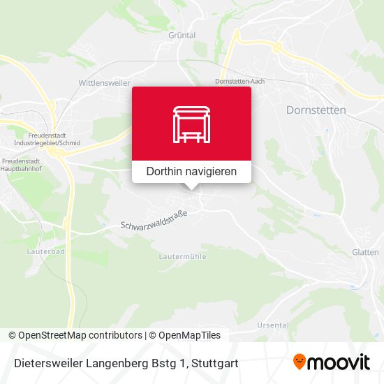 Dietersweiler Langenberg Bstg 1 Karte