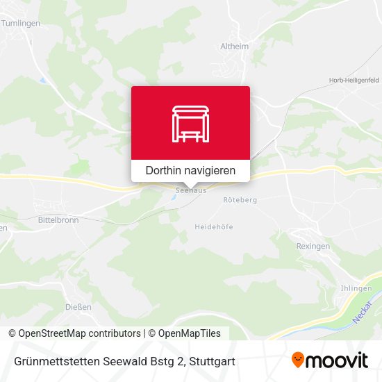Grünmettstetten Seewald Bstg 2 Karte