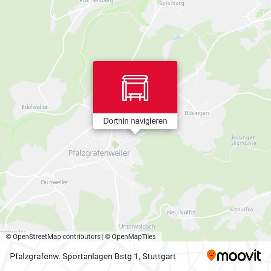 Pfalzgrafenw. Sportanlagen Bstg 1 Karte