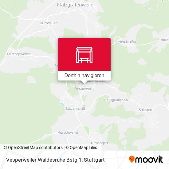 Vesperweiler Waldesruhe Bstg 1 Karte