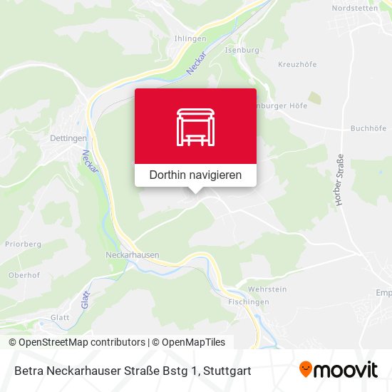 Betra Neckarhauser Straße Bstg 1 Karte