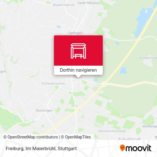 Freiburg, Im Maierbrühl Karte