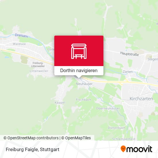 Freiburg Faigle Karte