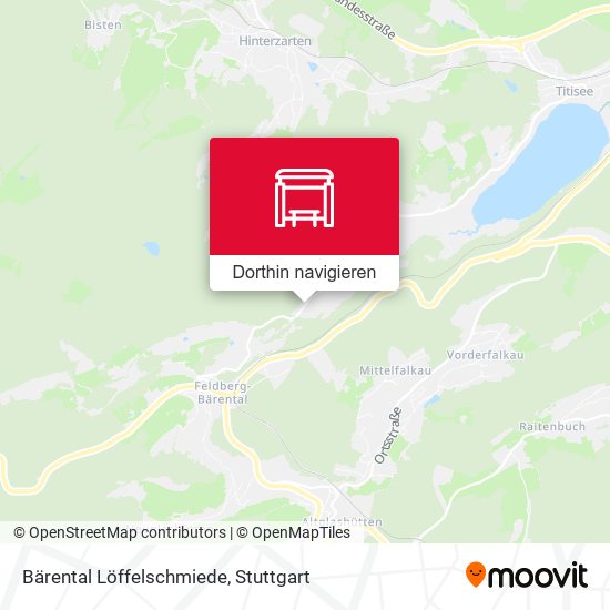 Bärental Löffelschmiede Karte