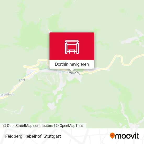 Feldberg Hebelhof Karte