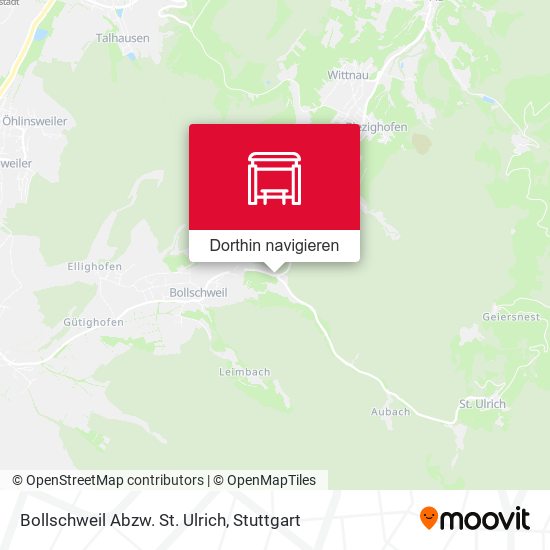 Bollschweil Abzw. St. Ulrich Karte