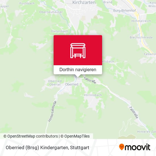 Oberried (Brsg) Kindergarten Karte