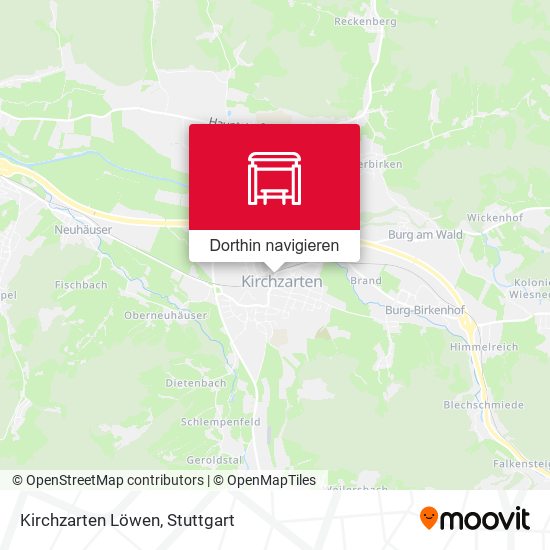 Kirchzarten Löwen Karte