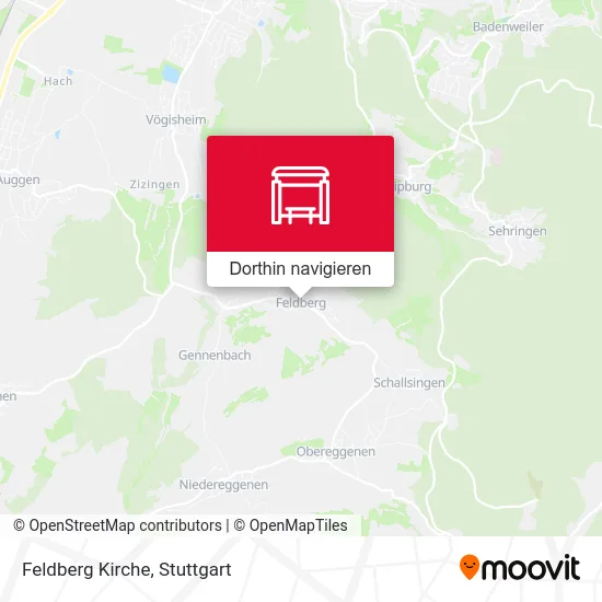 Feldberg Kirche Karte