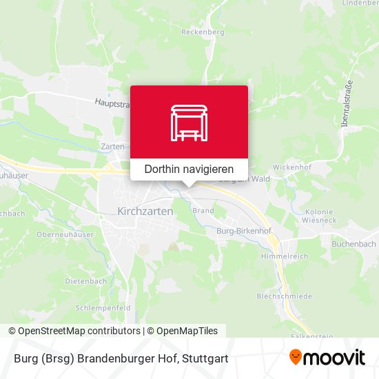 Burg (Brsg) Brandenburger Hof Karte