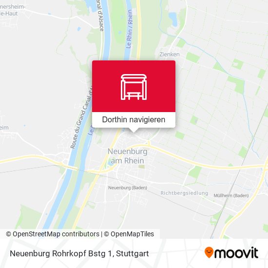 Neuenburg Rohrkopf Bstg 1 Karte
