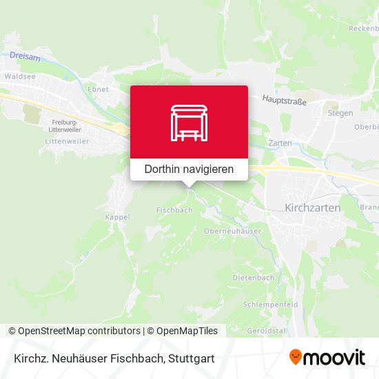 Kirchz. Neuhäuser Fischbach Karte