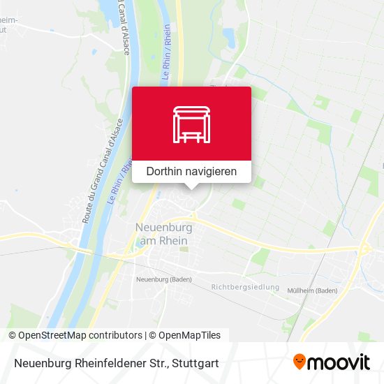 Neuenburg Rheinfeldener Str. Karte