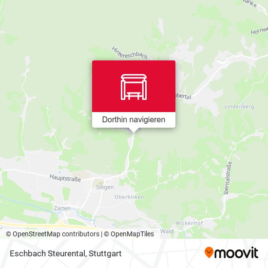 Eschbach Steurental Karte