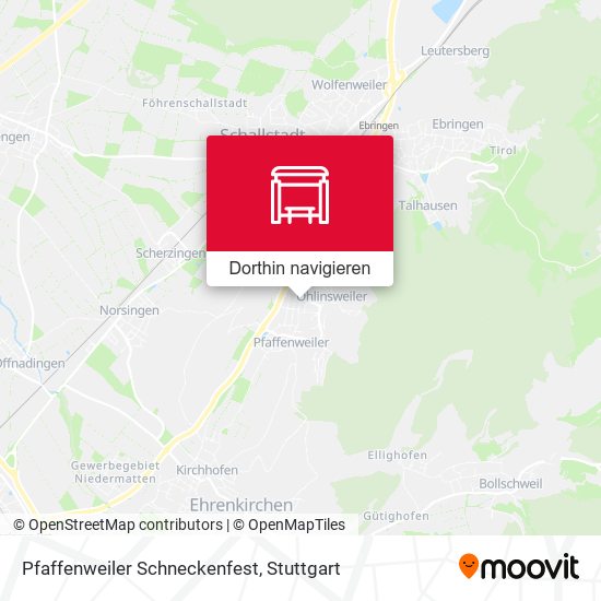 Pfaffenweiler Schneckenfest Karte