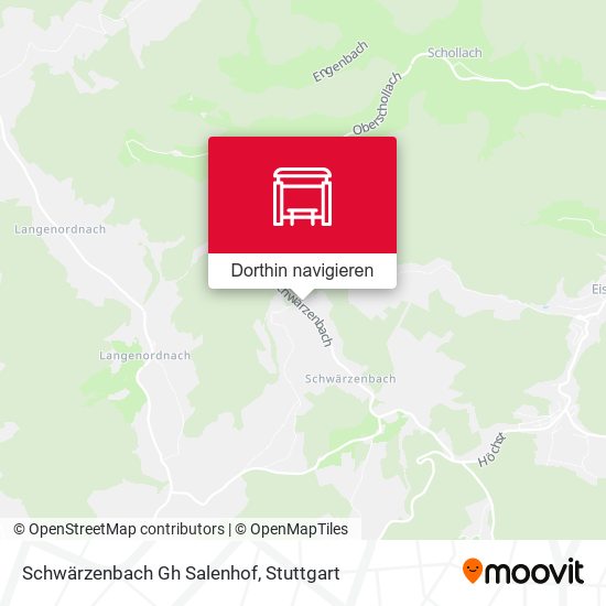Schwärzenbach Gh Salenhof Karte