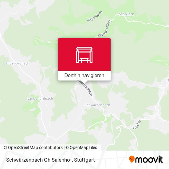 Schwärzenbach Gh Salenhof Karte
