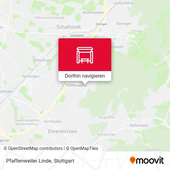 Pfaffenweiler Linde Karte