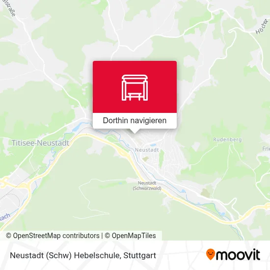 Neustadt (Schw) Hebelschule Karte