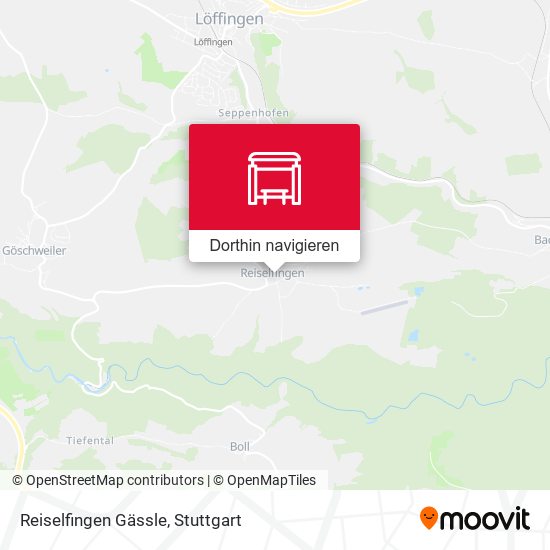 Reiselfingen Gässle Karte