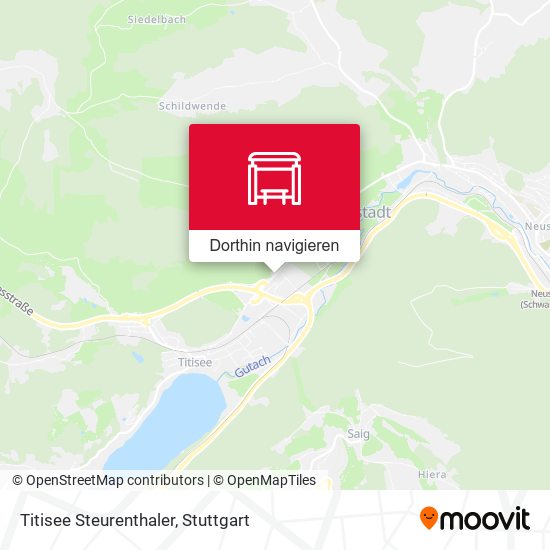 Titisee Steurenthaler Karte