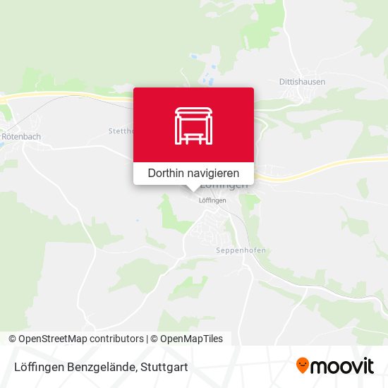 Löffingen Benzgelände Karte