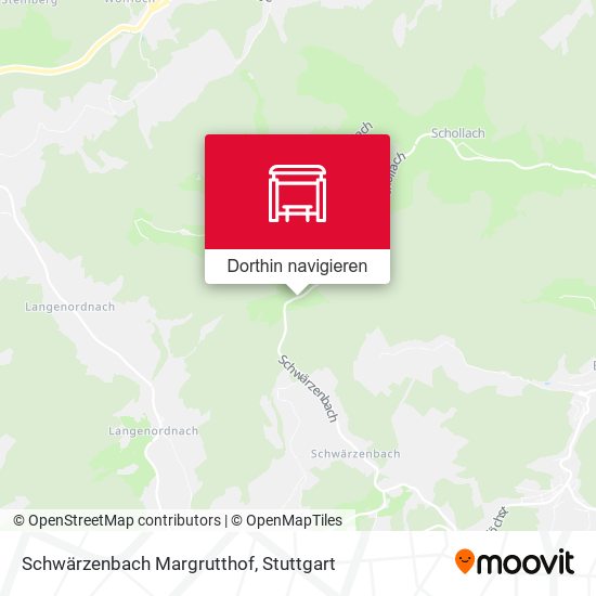 Schwärzenbach Margrutthof Karte