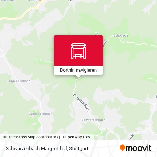 Schwärzenbach Margrutthof Karte