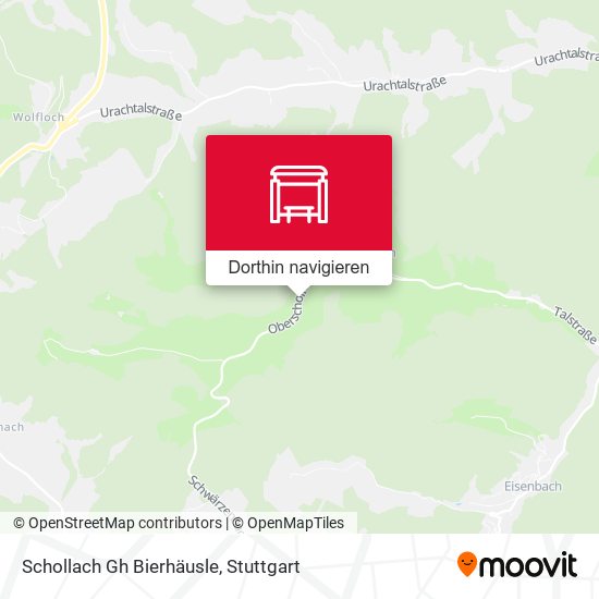Schollach Gh Bierhäusle Karte