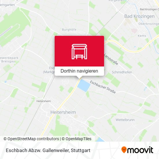 Eschbach Abzw. Gallenweiler Karte