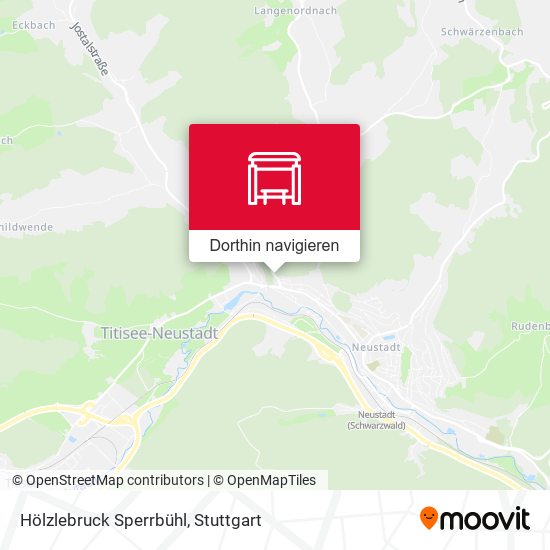 Hölzlebruck Sperrbühl Karte