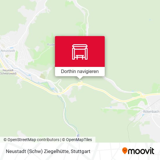 Neustadt (Schw) Ziegelhütte Karte