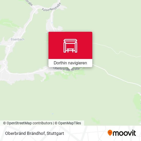 Oberbränd Brändhof Karte